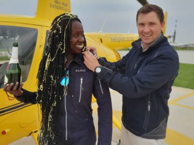 Congratulations to Kajuju Laiboni from Kenya on completing her CPL & Instructors Rating. 1/8/2019