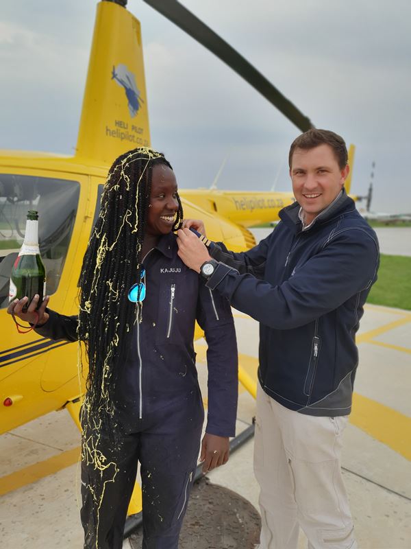 You are currently viewing Congratulations to Kajuju Laiboni from Kenya on completing her CPL & Instructors Rating. 1/8/2019