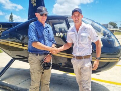 Well done to Mark Harris ( S. African) who went Solo on 29 January 2022