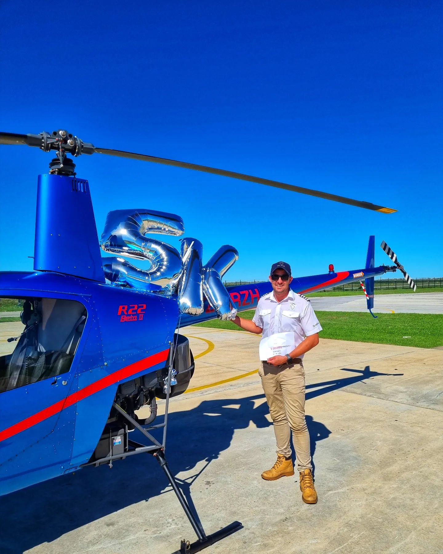 You are currently viewing Well done to Mark Rochat (C.F.I) who achieved 5000hrs of Flying on 19 April 2022