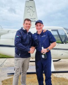 Read more about the article Well done to Hilton Wicks ( S. African) who went Solo on 12 August 2022.