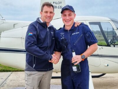 Well done to Hilton Wicks ( S. African) who went Solo on 12 August 2022.