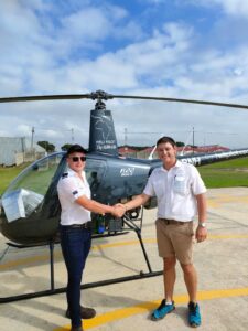 Read more about the article Well done to James Potgeiter (S. African) who went solo on 11 January 2023