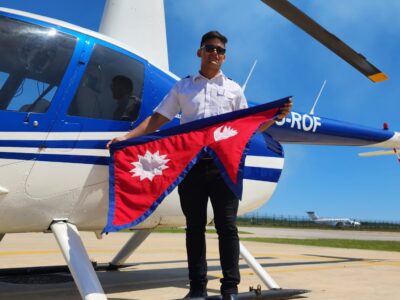 Well done to Sagar Bakhati ( Nepal) who completed his CPL on 17 November 2022